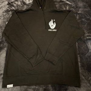 Black hoodie